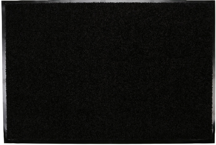 Dørmatte svart 80 x 120 cm